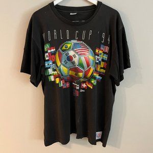 Vintage 1994 World Cup Tee Shirt Size Large